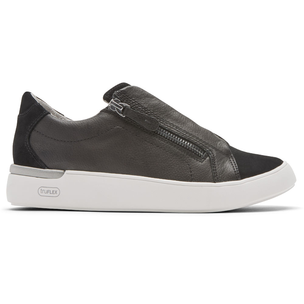 Rockport Womens truFLEX Parissa Laced - Sneakers Black - DTA820591